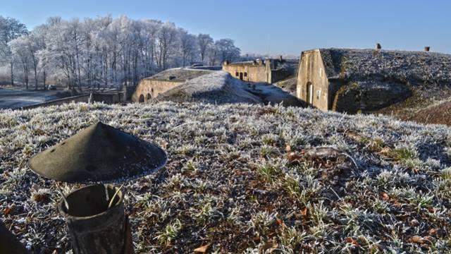 Das Fort von La Grande Haye in Golbey