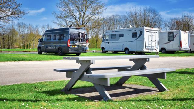 Camper Van parking area