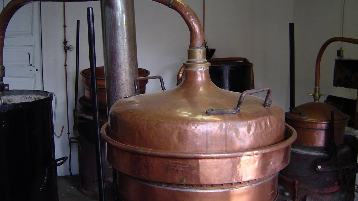 Step 4 : 3.30 p.m. – Visit the distillery - Distillerie Riondé in Saint-Baslemont