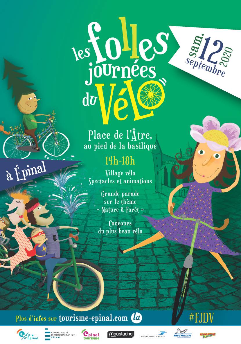 Les Folles Journées du Vélo - Cycling activities in Epinal - Cycling competition in Epinal - Vélo Vosges 